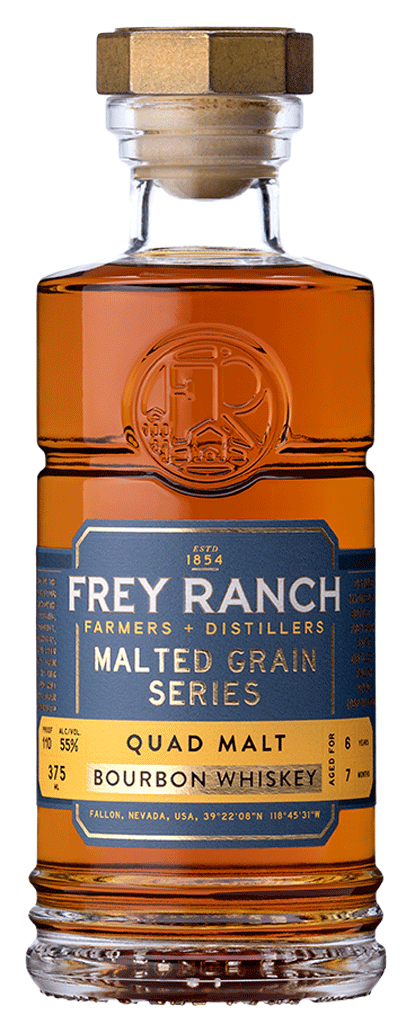 Frey Ranch Quad Malt Bourbon Whiskey 375ml-0