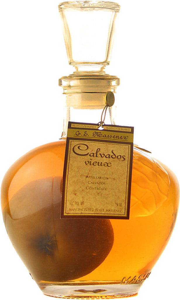 G.E. Massenez Pomme Calvados Apple in Bottle 750ml-0