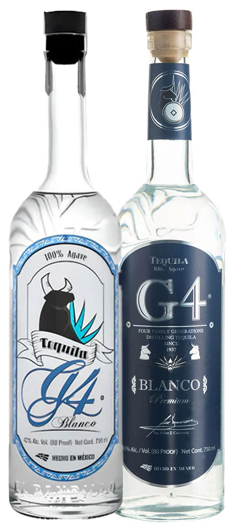 G4 Tequila Blanco Clasico Combo 2x750ml-0