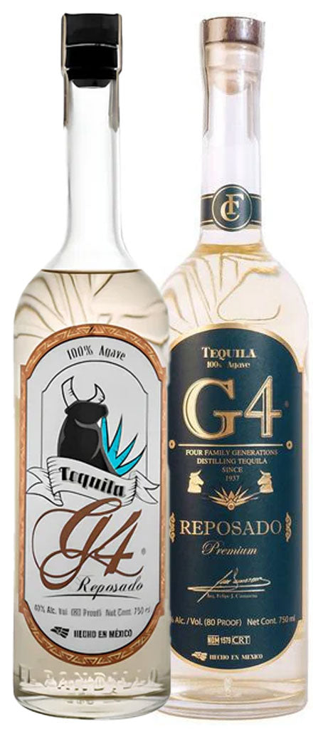 G4 Tequila Reposado Clasico Combo 2x750ml-0