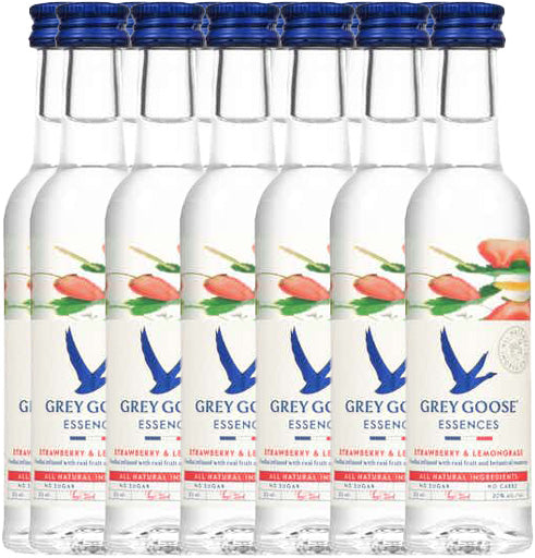 Grey Goose Essences Strawberry & Lemongrass 50ml 12pk-0