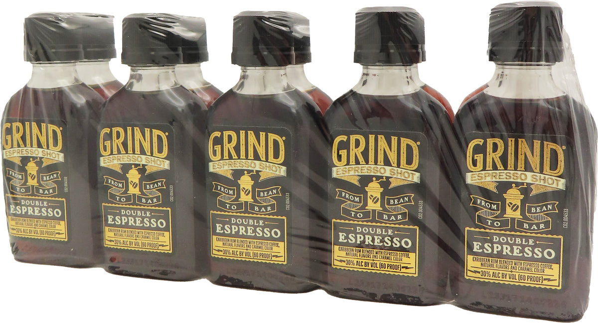 Grind Espresso Shot Rum 50ml 10pk – Mission Liquor