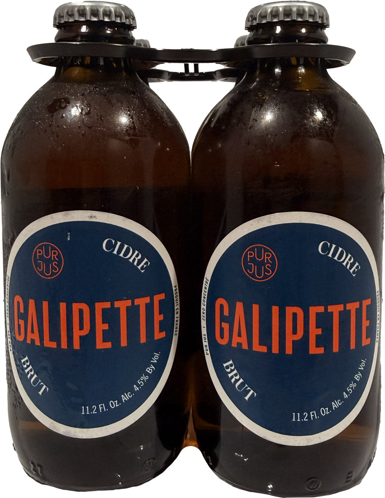 Galipette Organic Brut Hard Cider 4pk Btls-0