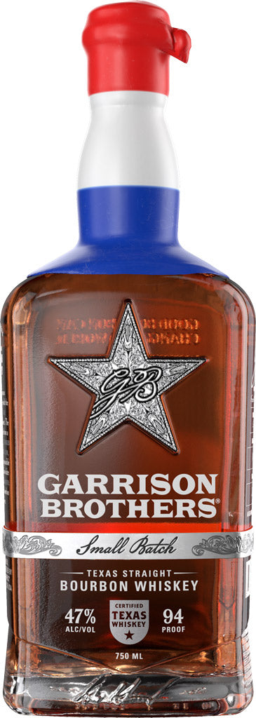 Garrison Brothers Small Batch Texas Straight Bourbon Red, White & Blue Edition 750ml-0