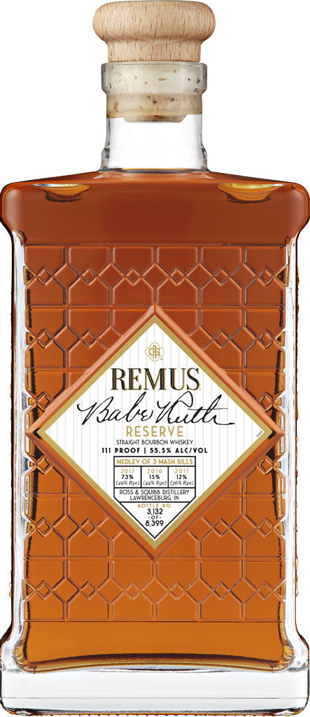 George Remus Babe Ruth Reserve 3 Mash Bills Straight Bourbon Whiskey 750ml-0