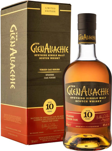 Glenallachie 10 Year Old Spanish Oak Finish Single Malt Whisky 700ml (Limit 1)