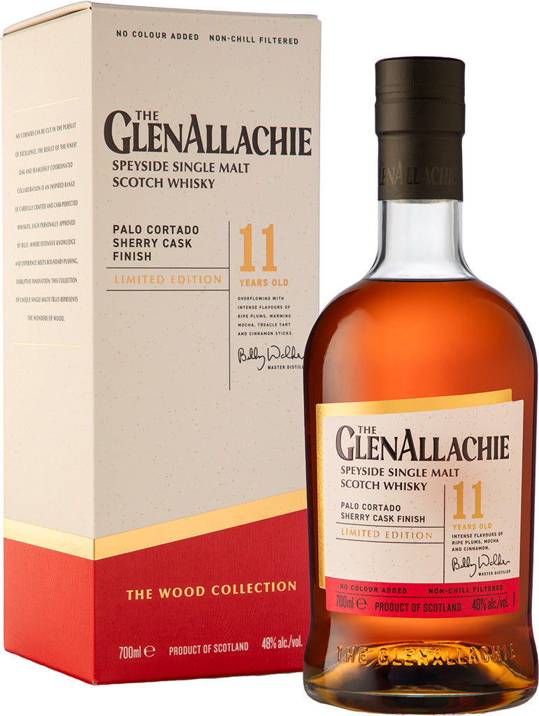 Glenallachie 11 Year Old Palo Cortado Sherry Cask Single Malt Whisky 700ml-0