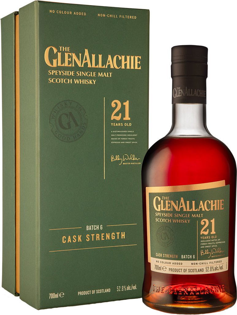 Glenallachie 21 Year Old Single Malt Whisky Batch #6 700ml-0