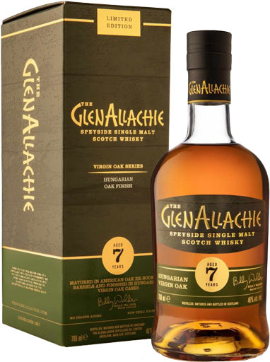 Glenallachie 7 Year Old Hungarian Oak Finish Single Malt Whisky 700ml (Limit 1)