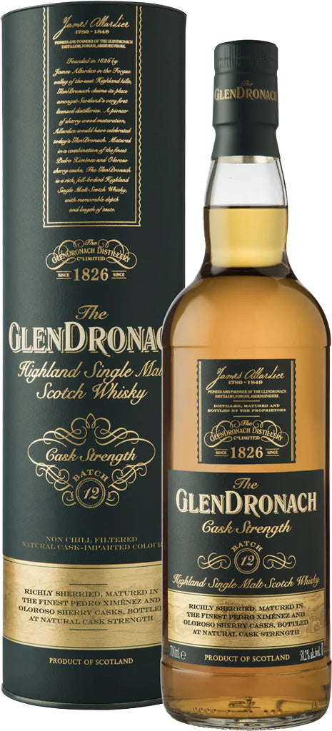 Glendronach Batch 12 Cask Strength 116.4 Proof 700ml