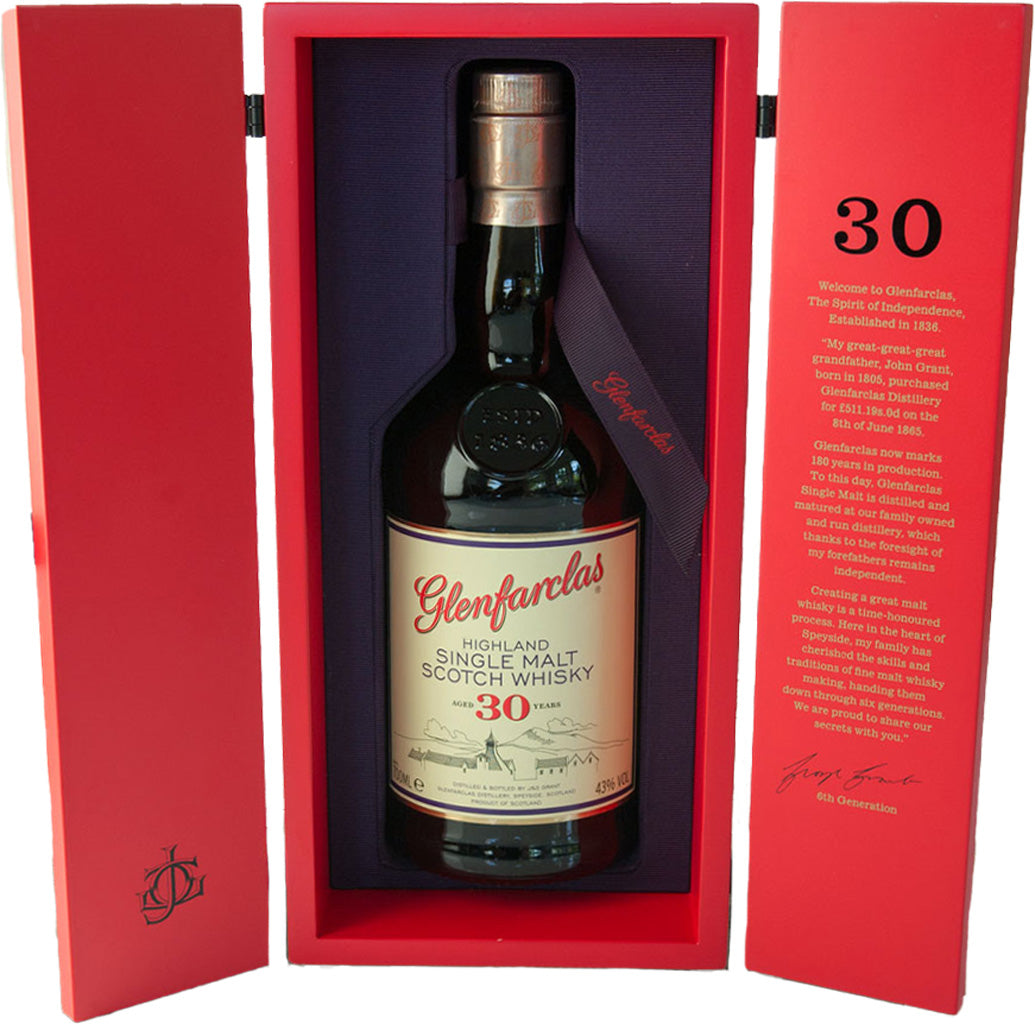 Glenfarclas 30 Year Old Single Malt Whisky 750ml-0