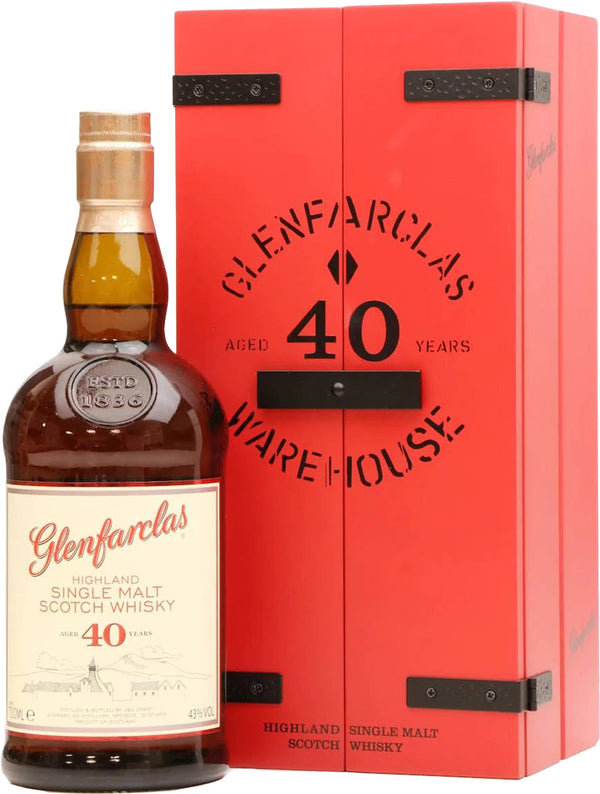 Glenfarclas 40 Year Old Single Malt Whisky 750ml