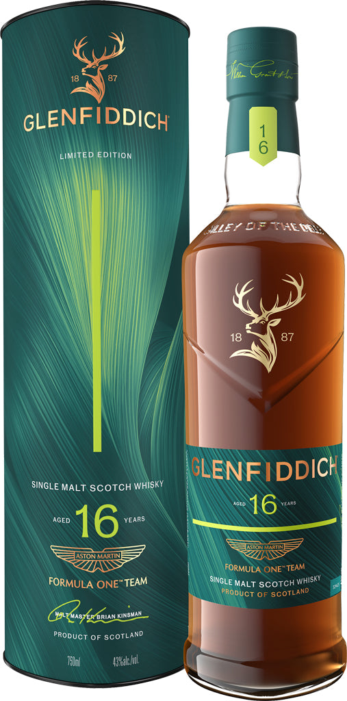 Glenfiddich Aston Martin F1 16 Year Old Release No.2 Single Malt Whisky 2026 750ml-0