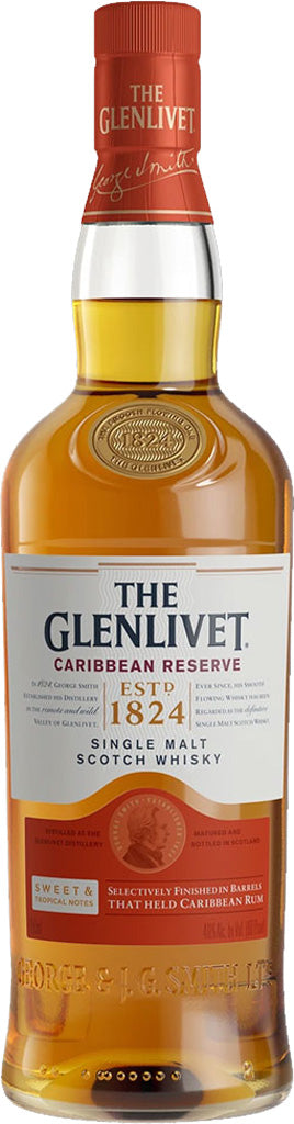 Glenlivet Caribbean Reserve Single Malt Whisky 750ml