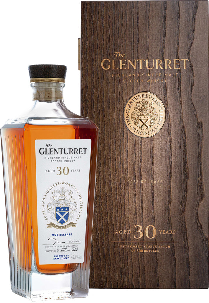 Glenturret 30 Year Old 2023 Release Single Malt Scotch Whiskey 700ml-0