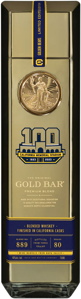 Gold Bar American Whiskey Memorial Stadium Edition 750ml-0