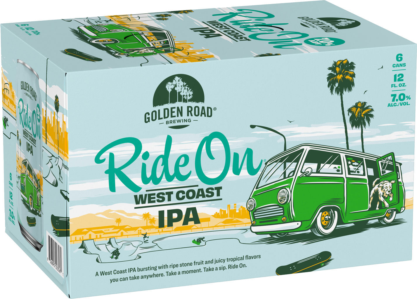 Golden Road Ride On West Coast IPA 6pk Can-0