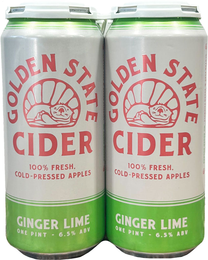 Golden State Ginger Lime Cider 4pk-0