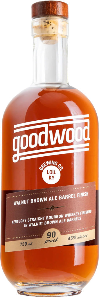 Goodwood Walnut Brown Ale Barrel Finish Kentucky Straight Bourbon 750ml