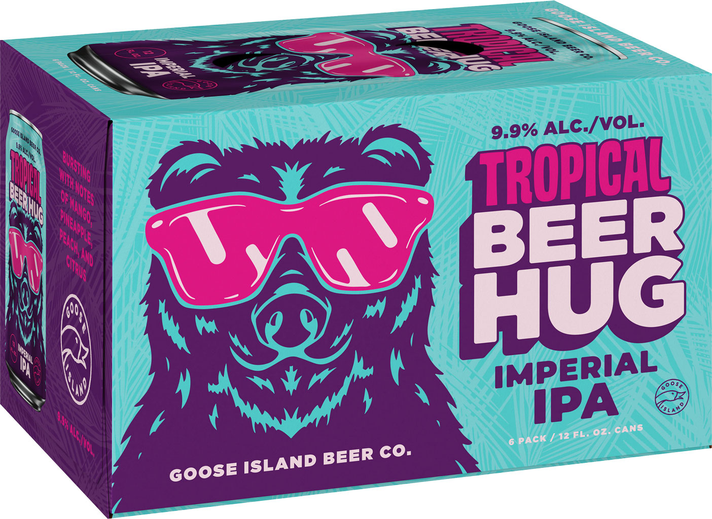 Goose Island Tropical Beer Hug 6pk Cans-0