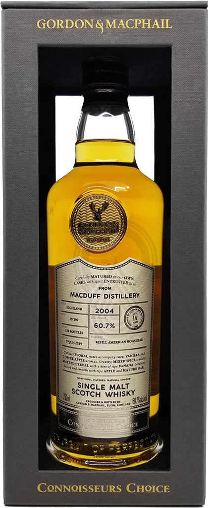 Gordon & Macphail Connoisseurs Choice 14 Year Old Macduff Single Malt Scotch Whiskey 2004 750ml