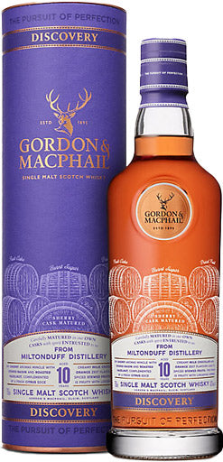 Gordon & Macphail Discovery Miltonduff 10 Year Old Single Malt Whisky 750ml-0