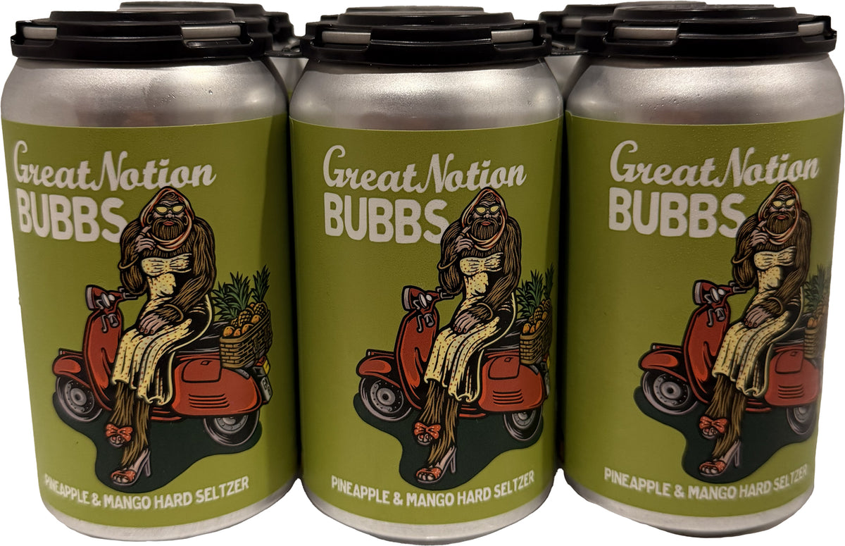 Great Notion Bubbs Pineapple & Mango Seltzer 6pk 12oz-0