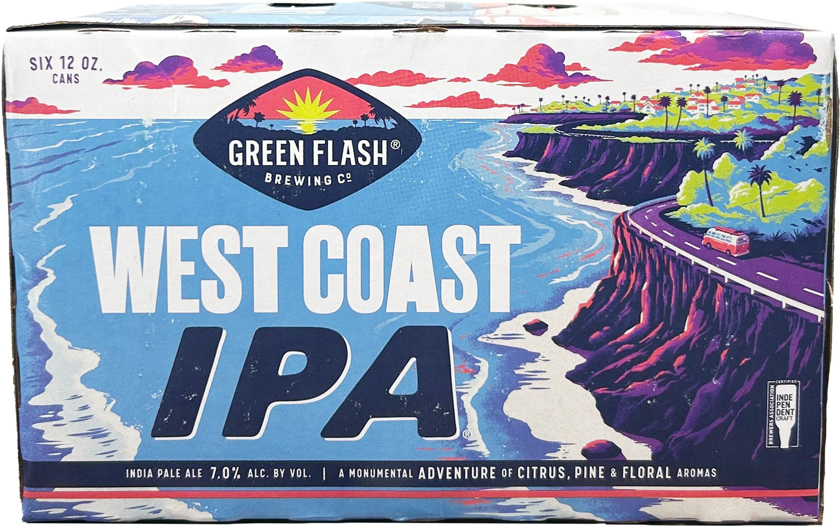 Green Flash West Coast IPA 6pk Cans-0