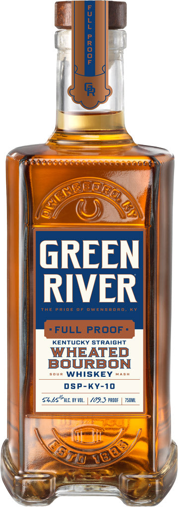 Green River Kentucky Wheated Bourbon Full Proof Whiskey 750ml-0