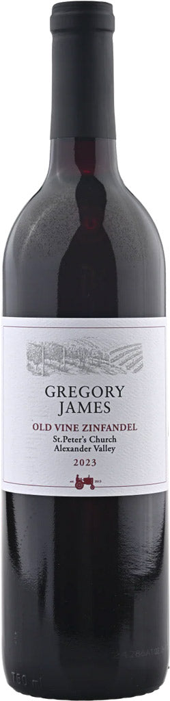 Gregory James Old Vine Zinfandel St. Peter's Church 2023 750ml-0
