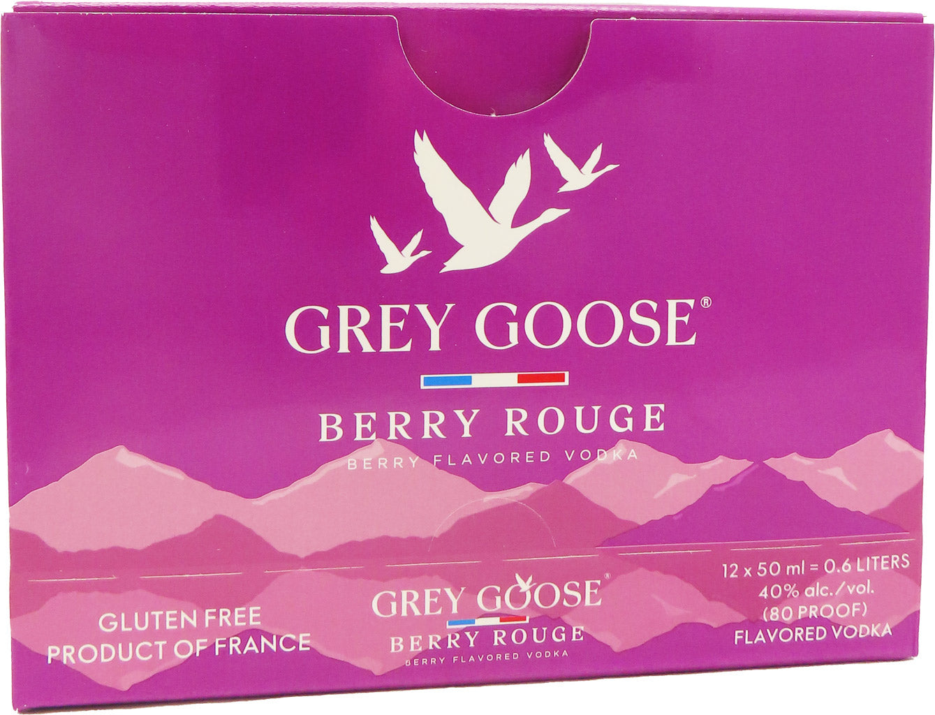 Grey Goose Berry Rouge Aluminum 50ml 12pk-0