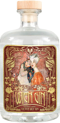 Gustav Klimt Wien Vienna Dry Gin 700ml-0