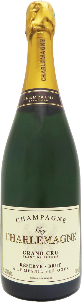 Guy Charlemagne Blanc de Blancs Grand Cru Reserve NV 750ml-0
