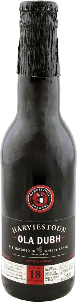Harviestoun Old Dubh Highland 18yr 11.2oz Btl-0