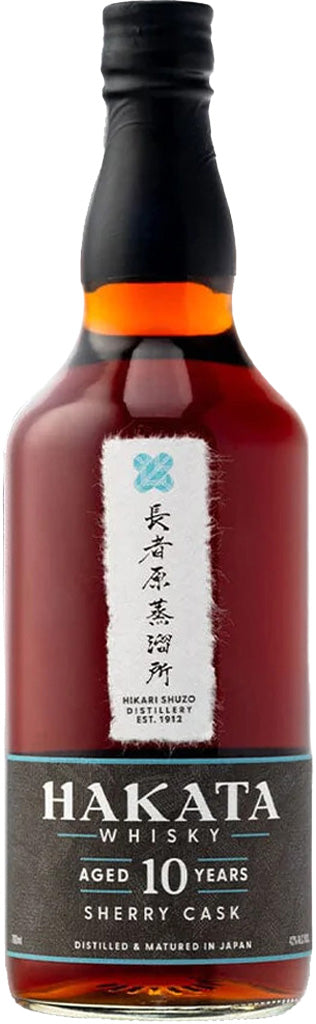 Hakata 10 Year Old Sherry Cask Japanese Whisky 700ml