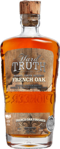 Hard Truth French Oak Finished Bourbon Whiskey 750ml-0