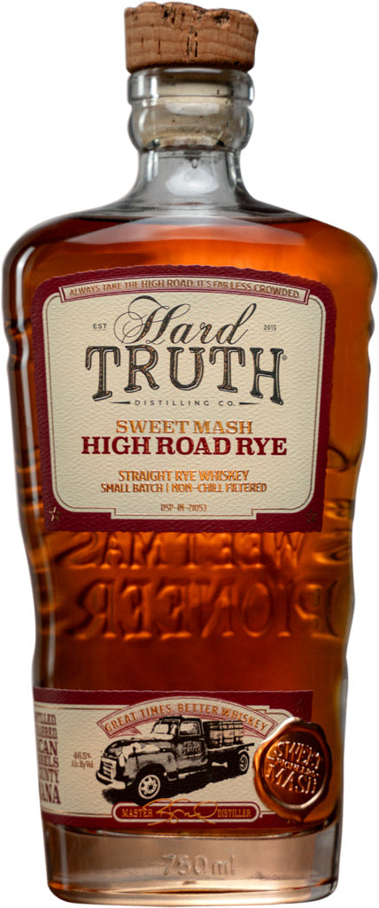 Hard Truth Sweet Mash High Road Rye Whiskey 750ml-0