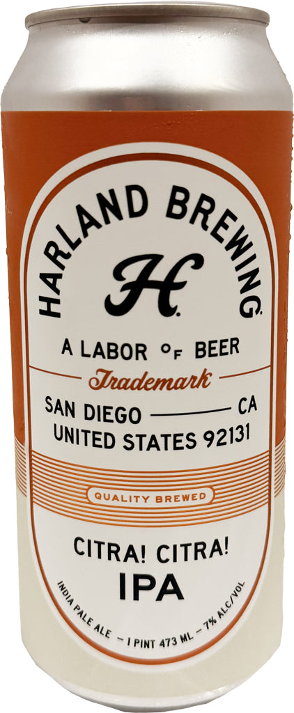 Harland Brewing Citra! Citra! IPA 16oz Can-0