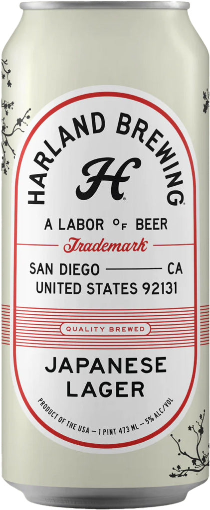 Harland Brewing Japanese Rice Lager 19.2oz Can-0