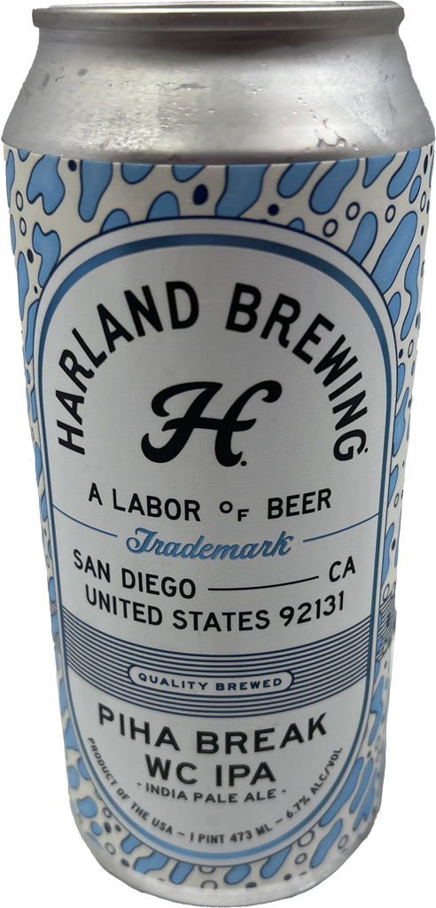 Harland Brewing PIHA Break IPA 16oz Can-0