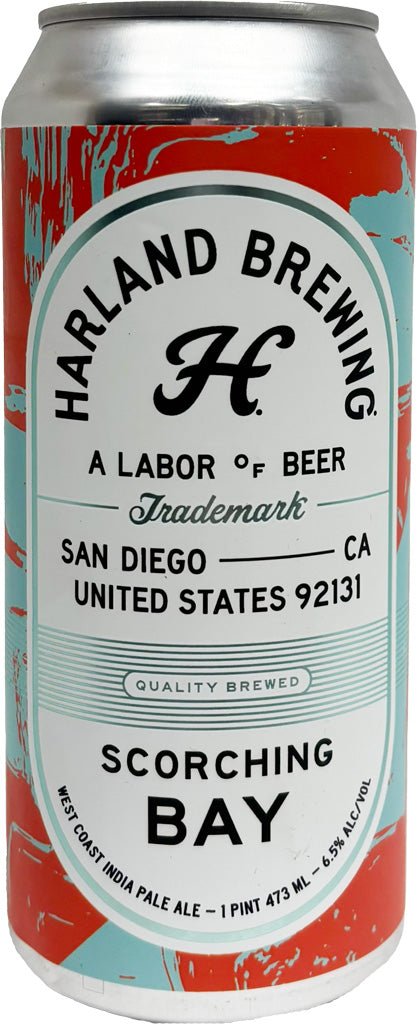 Harland Brewing Scorching Bay WC IPA 16oz Can-0