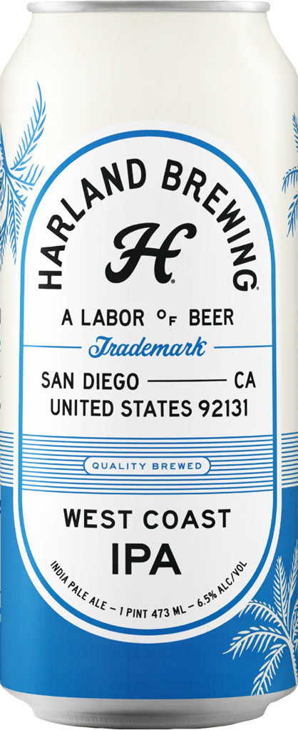 Harland Brewing West Coast IPA 16oz Can-0