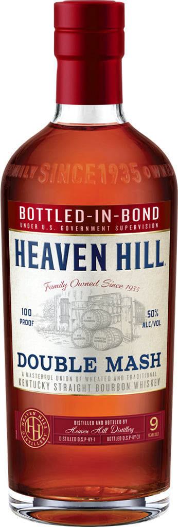 Heaven Hill Double Mash Bottled in Bond 9 Year Old Bourbon Whiskey 750ml-0
