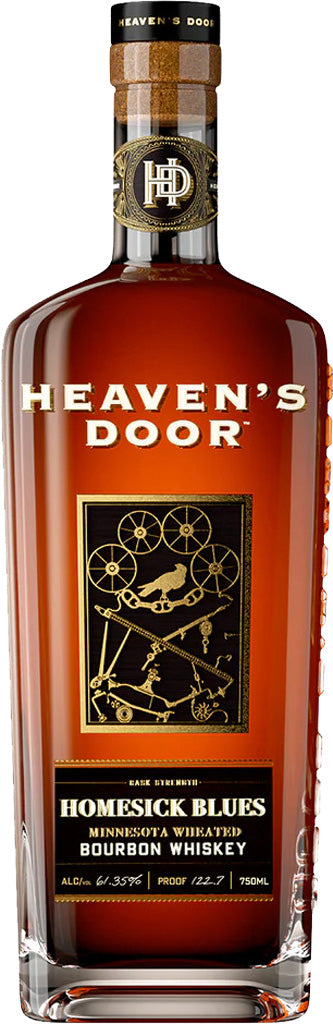 Heaven's Door Cask Strength Homesick Blues Wheated Bourbon Whiskey 750ml-0