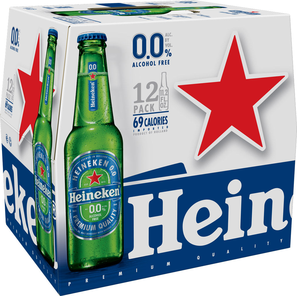 Heineken 0.0 Alcohol-Free Lager 12pk Btls-0