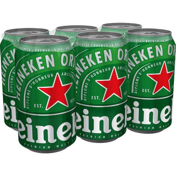 Heineken 6pk Cans
