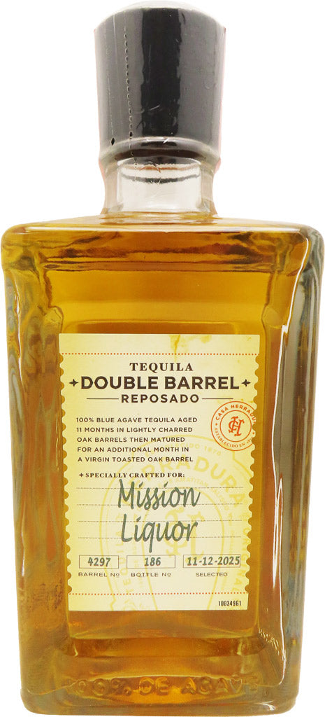 Herradura Reposado Double Barrel "Mission Barrel" 750ml-1
