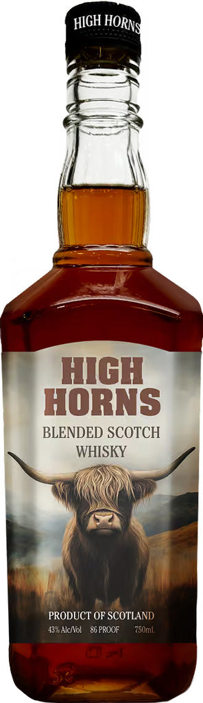 High Horns Blended Scotch Whisky 750ml-0