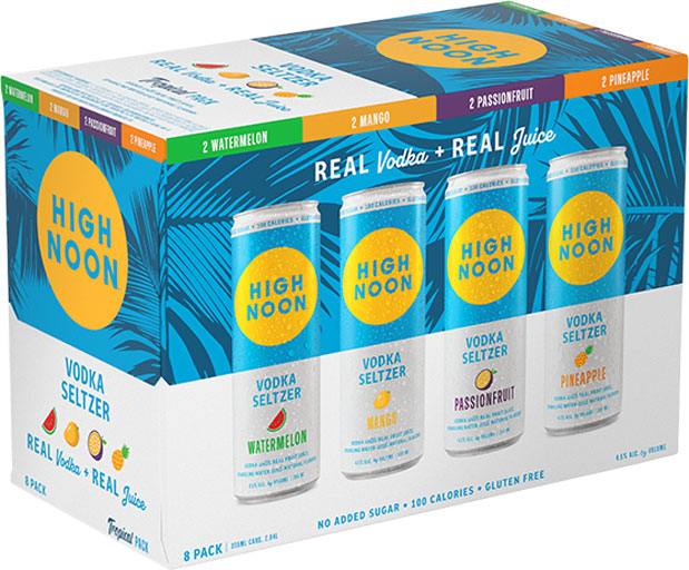High Noon Tropical Hard Seltzer Variety 8pk Cans-0