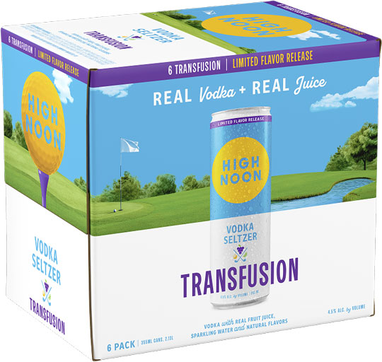 High Noon Vodka Transfusion 6pk Cans-0
